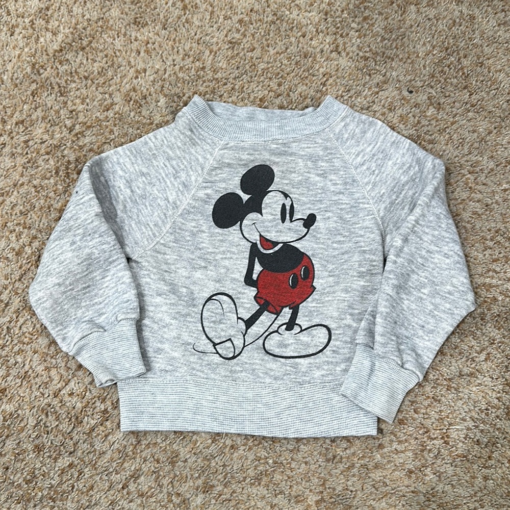 Vintage (circa 1985) children’s Mickey Mouse sweatshirt